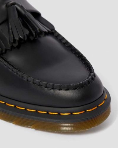 Mocasines Dr Martens Adrian Yellow Stitch Cuero Tassel Para Hombre DR5272Y
